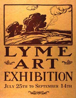 Lyme Art Exhibition Poster